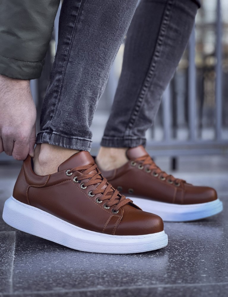 Ανδρικά ταμπά δίσολα Sneakers λαστιχένια σόλα CH25700T φωτογραφία